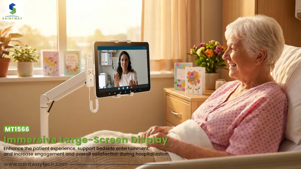 MT1566 Medical bedside infotainment device